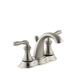 Devonshire® Centerset bathroom sink faucet - K-393-N4-BN