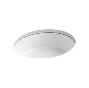 Verticyl® Oval Undermount bathroom sink - K-2881-0