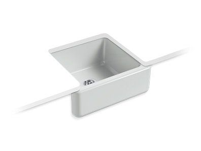 Whitehaven® 23-1/2" undermount single-bowl farmhouse kitchen sink - K-5665-95
