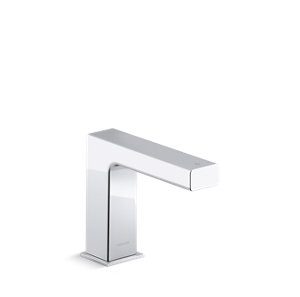 Strayt Touchless faucet with Kinesis sensor technology, AC-powered - K-103S36-SANA-CP