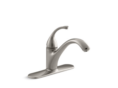 Forté® 3-hole kitchen sink faucet with 9-1/16" spout - K-10411-VS