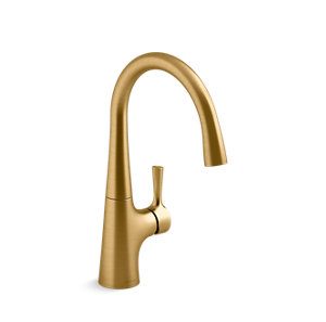 Tempered® Single-handle bar sink faucet - K-24663-2MB