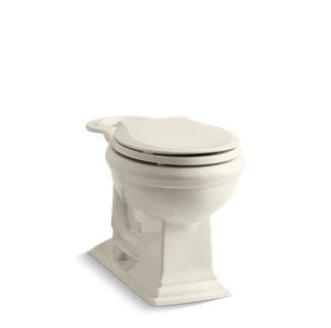 Memoirs® Comfort Height® Round-front chair height toilet bowl - K-4387-96