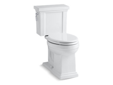 Tresham® Two-piece elongated toilet, 1.28 gpf - K-3950-0