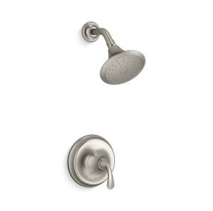 Forté® Sculpted Rite-Temp® shower trim with 1.75 gpm showerhead - K-TS10276-4G-BN