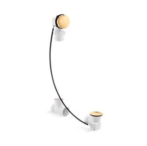Clearflo Cable bath drain, less PVC tubing - K-7214-2MB