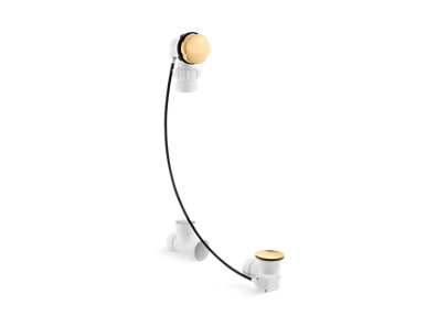 Clearflo Cable bath drain, less PVC tubing - K-7214-2MB