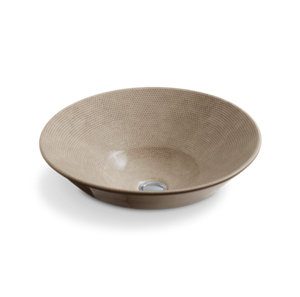 Conical Bell® Vessel or wall-mount bathroom sink - K-2200-HV