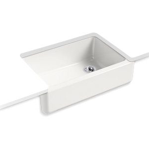 Whitehaven® 32-3/4" undermount single-bowl farmhouse kitchen sink - K-5827-FF