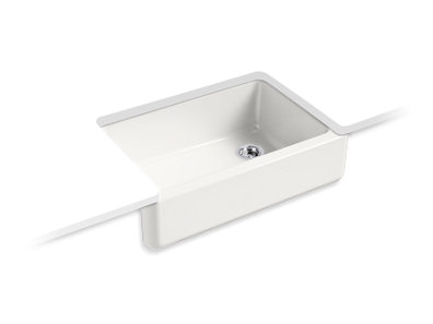 Whitehaven® 32-3/4" undermount single-bowl farmhouse kitchen sink - K-5827-FF