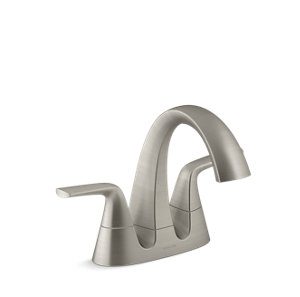 Elmbrook Centerset bathroom sink faucet - K-R21995-4D-BN