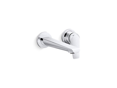 Avid® Single-handle wall-mount bathroom sink faucet - K-97358-4-CP