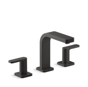 Parallel® Widespread bathroom sink faucet, 1.0 gpm - K-23484-4K-BL