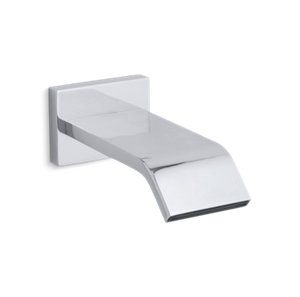 Loure® Wall-mount 9-3/4" bath spout - K-14676-CP