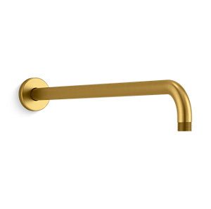 Statement 19" wall-mount single-function rainhead arm and flange - K-26307-2MB