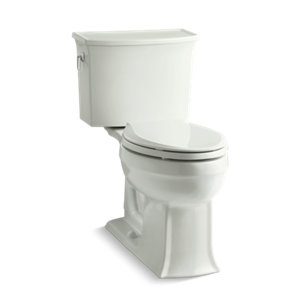 Archer® Two-piece elongated toilet, 1.28 gpf - K-3551-NY