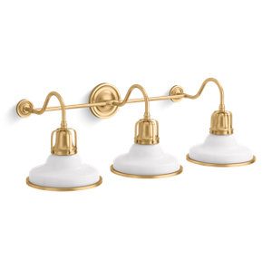 Hauksbee® Three-light sconce - K-32287-SC03-WGL