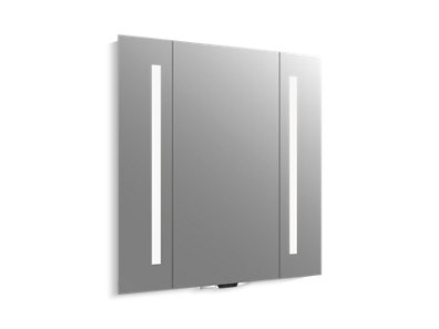 Verdera® Voice lighted mirror with Amazon Alexa, 34" W x 33" H - K-99572-VLAN-NA