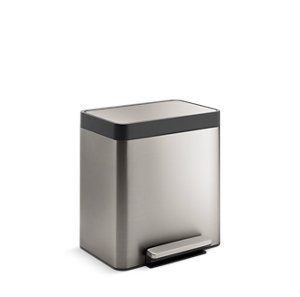 8-gallon stainless steel step trash can - K-20942-ST