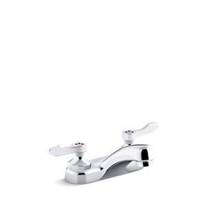 Triton® Bowe® 0.5 gpm centerset bathroom sink faucet with aerated flow and lever handles, drain not included - K-400T20-4ANA-CP