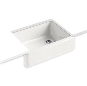 Whitehaven® 29-3/4" undermount single-bowl farmhouse kitchen sink - K-6487-FF
