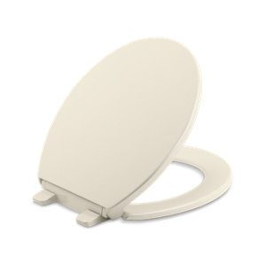 Brevia Quick-Release round-front toilet seat - K-4775-47