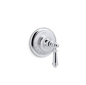 Artifacts® MasterShower® volume control valve trim with lever handle - K-T72771-4-CP