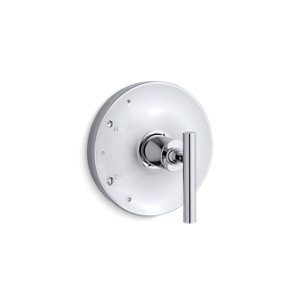 Purist® Rite-Temp® valve trim with lever handle - K-TS14423-4-CP