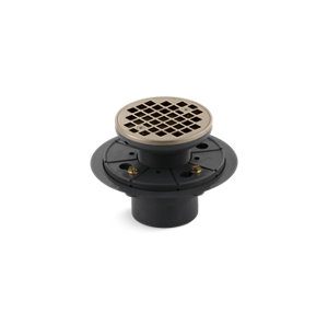 Clearflo Round design tile-in shower drain - K-9135-BV