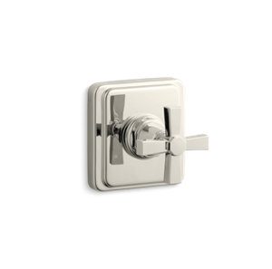 Pinstripe® Valve trim with Pure design cross handle for transfer valve, requires valve - K-T13175-3A-SN