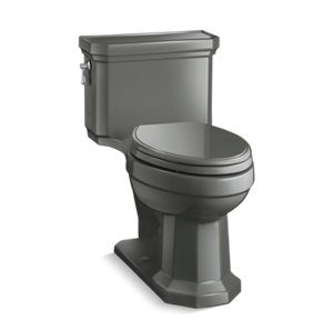 Kathryn® One-piece compact elongated toilet with concealed trapway, 1.28 gpf - K-3940-58