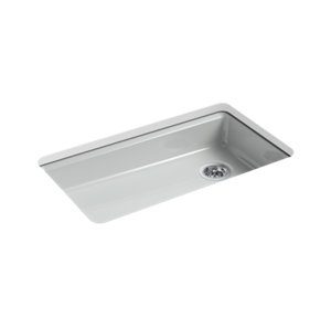 Riverby® 33" undermount single-bowl kitchen sink - K-8689-5U-95