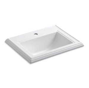 Memoirs® Classic Drop-in bathroom sink with single faucet hole - K-2241-1-0