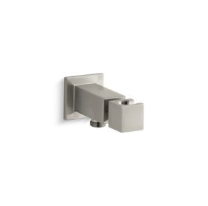 Loure® Wall-mount handshower holder with supply elbow - K-14791-BN