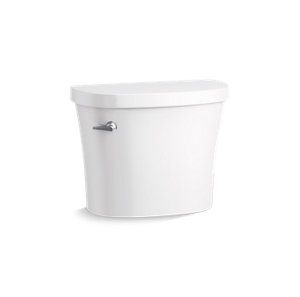 Kingston 1.28 gpf toilet tank with tank cover locks - K-25100-T-0