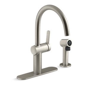 Koi® Kitchen faucet with sidespray - K-R22141-VS