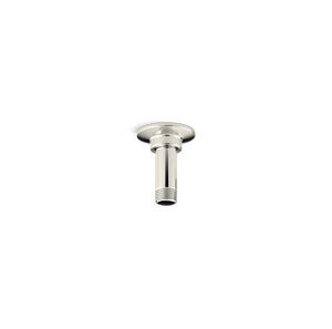 3" ceiling-mount single-function rainhead arm and flange - K-7396-SN