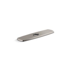 Graze® Three-hole kitchen faucet escutcheon - K-22071-VS
