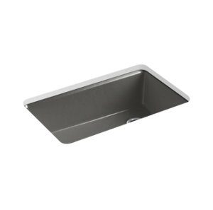 Riverby® 33" undermount single-bowl workstation kitchen sink - K-5871-5UA3-58