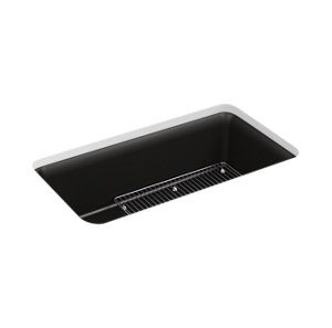 Cairn® 33-1/2" undermount single-bowl kitchen sink - K-8206-CM1