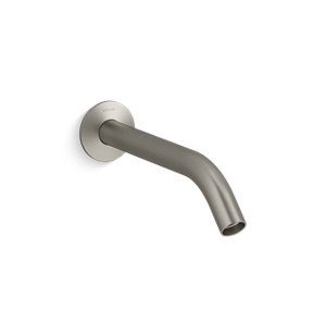 Components® Wall-mount bathroom sink faucet spout with Tube design, 1.2 gpm - K-T23890-BN