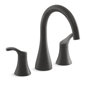 Simplice® Deck-mount bath faucet trim - K-T26426-4-BL