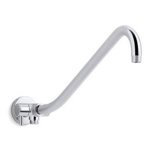 Gooseneck Rainhead arm with 3-way diverter - K-76336-CP