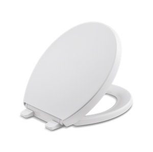 Reveal® Quiet-Close round-front toilet seat - K-25302-0