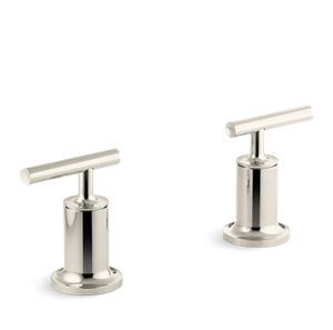 Purist® Deck- or wall-mount bath faucet handle trim with lever design - K-T14429-4-SN