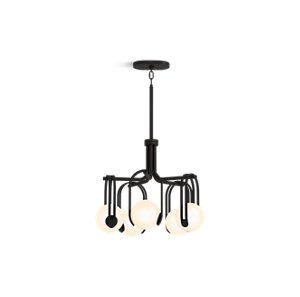 Kraga 24" five-light chandelier - K-32382-CH05-BLL
