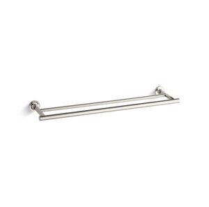 Purist® 24" Double towel bar - K-14375-SN