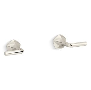 Occasion Wall-mount bathroom sink faucet lever handle trim - K-T27013-4-SN