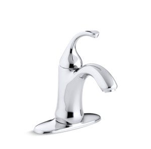 Forté® Single-handle bathroom sink faucet - K-10215-4-CP