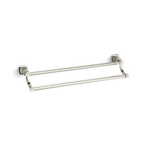 Margaux® 24" double towel bar - K-16253-SN